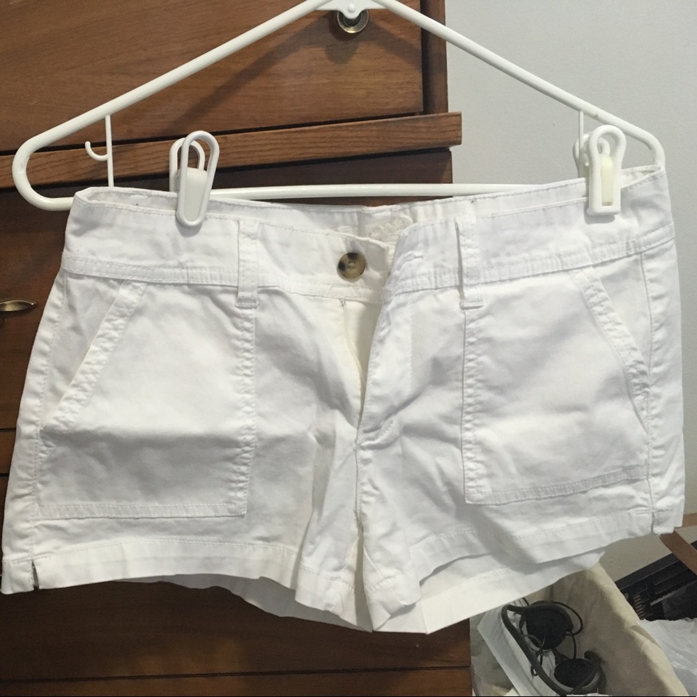 white shorts
