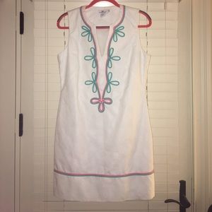 Vineyard Vines White Shift Dress