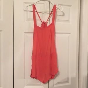 Acacia Ginger Snapper Romper size P