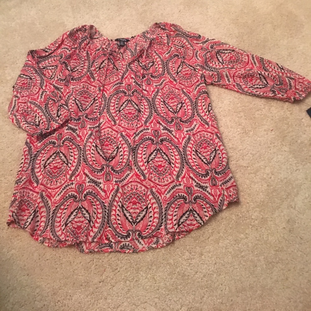 Chaps Tee shirt / Blouse NWT