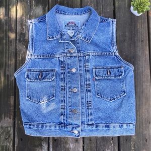 VTG Levis denim vest