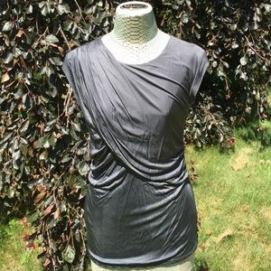 Ann Taylor Metallic Sleeveless Shirt