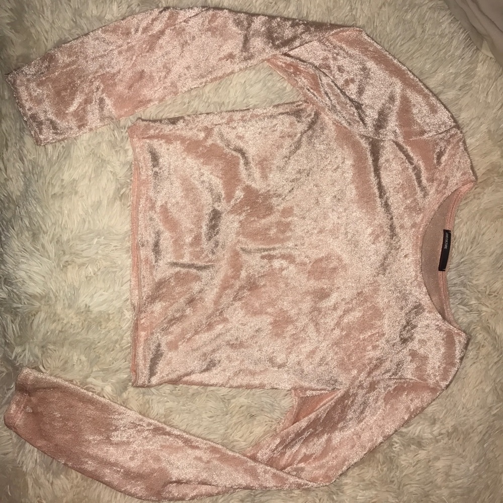 Long sleeve crop too