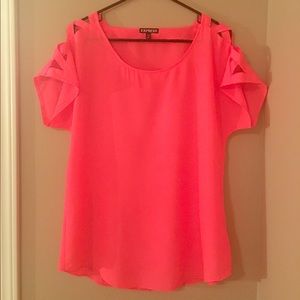 Bright Pink Blouse