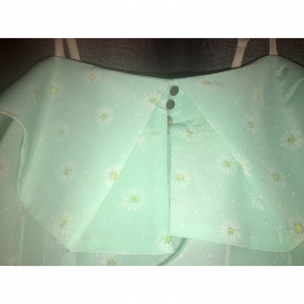 Xhiliration Size M flower dress - Picture 2 of 4