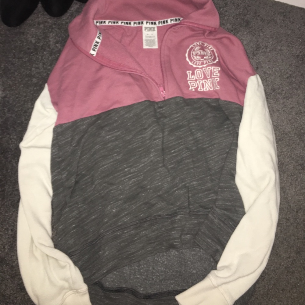 VS Pink crew hoodie