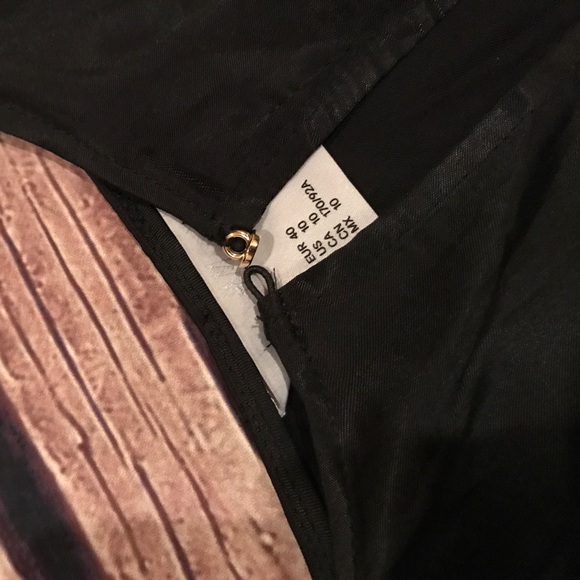 H&M black silky flutter sleeve top - brand new! - Picture 2 of 4