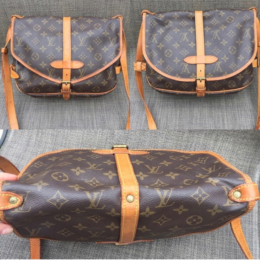 💯Authentic Louis Vuitton Saumur 30 vintage