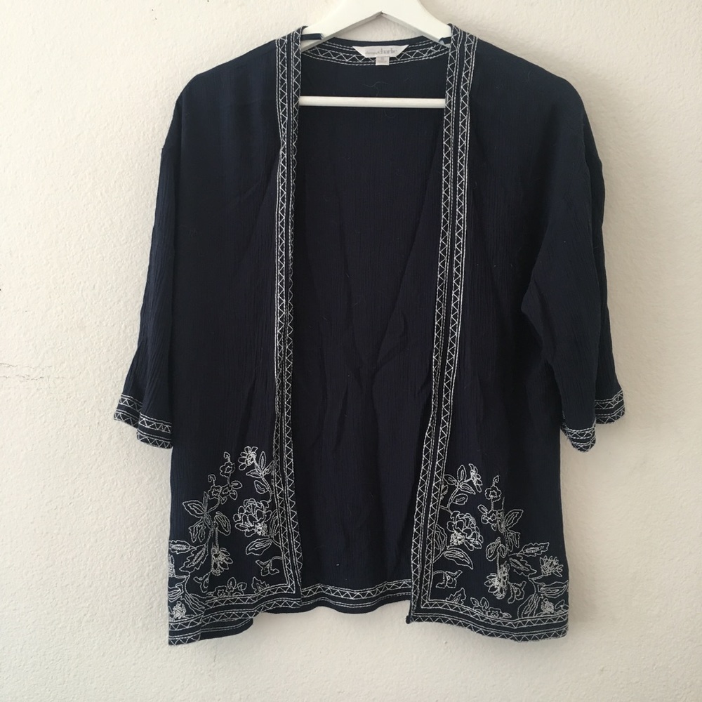 Blue kimono
