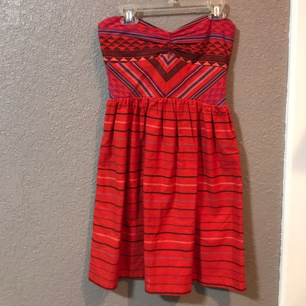 Roxy strapless summer dress