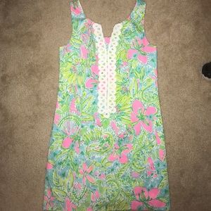 "Go coconuts" Lilly Pulitzer Shift Dress