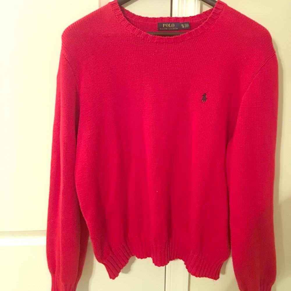 Red Polo Sweater