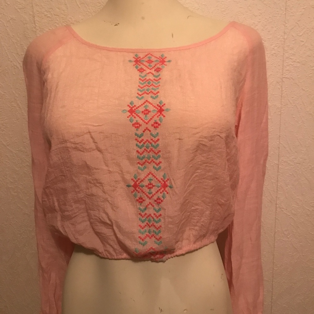 Cute girly crop top