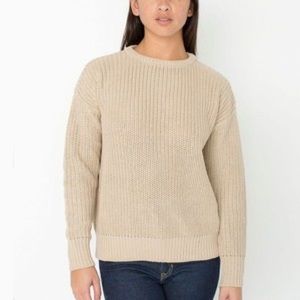 American Apparel fisherman sweater - Size L
