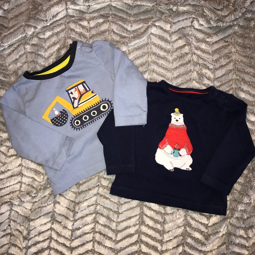 Baby Boden Long Sleeve Shirt Set (Nordstrom)
