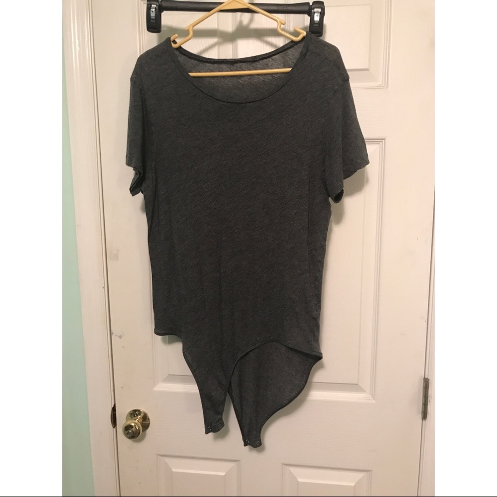 American Apparel Gray Leotard