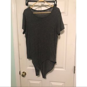 American Apparel Gray Leotard