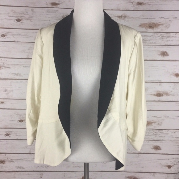 LC Lauren Conrad Jackets & Blazers - LC Lauren Conrad Tuxedo Jacket Blazer Size 14 NWT