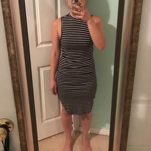 Romeo and Juliet striped jersey dress