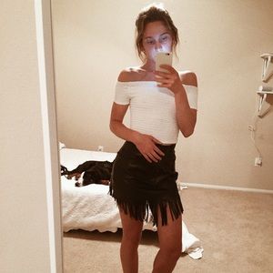 Brandy Melville Off the Shoulder Top