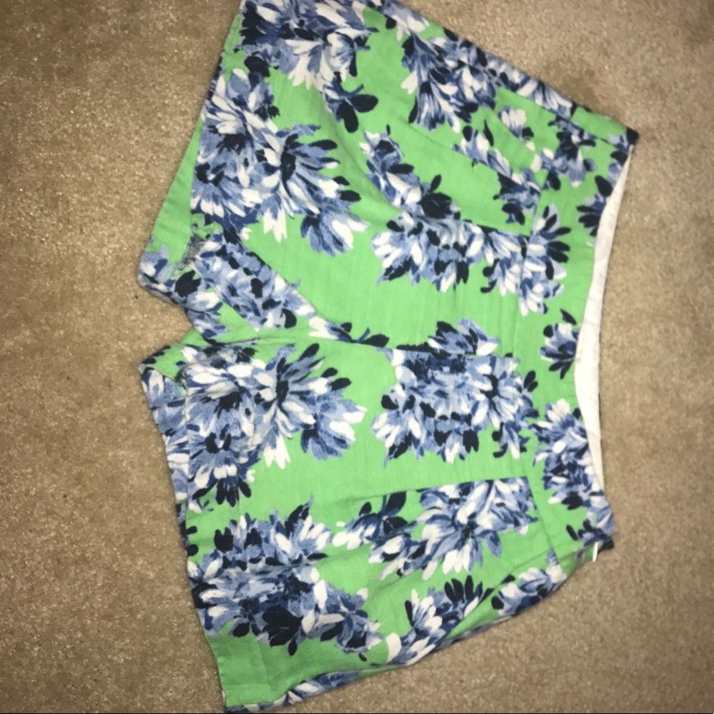 J. Crew floral print shorts