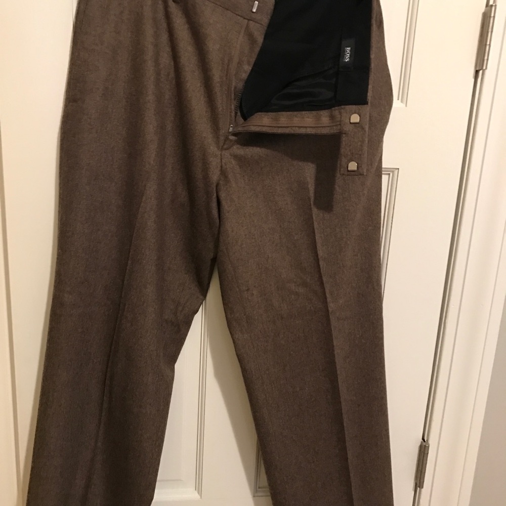 Hugo boss cashmere wool pants