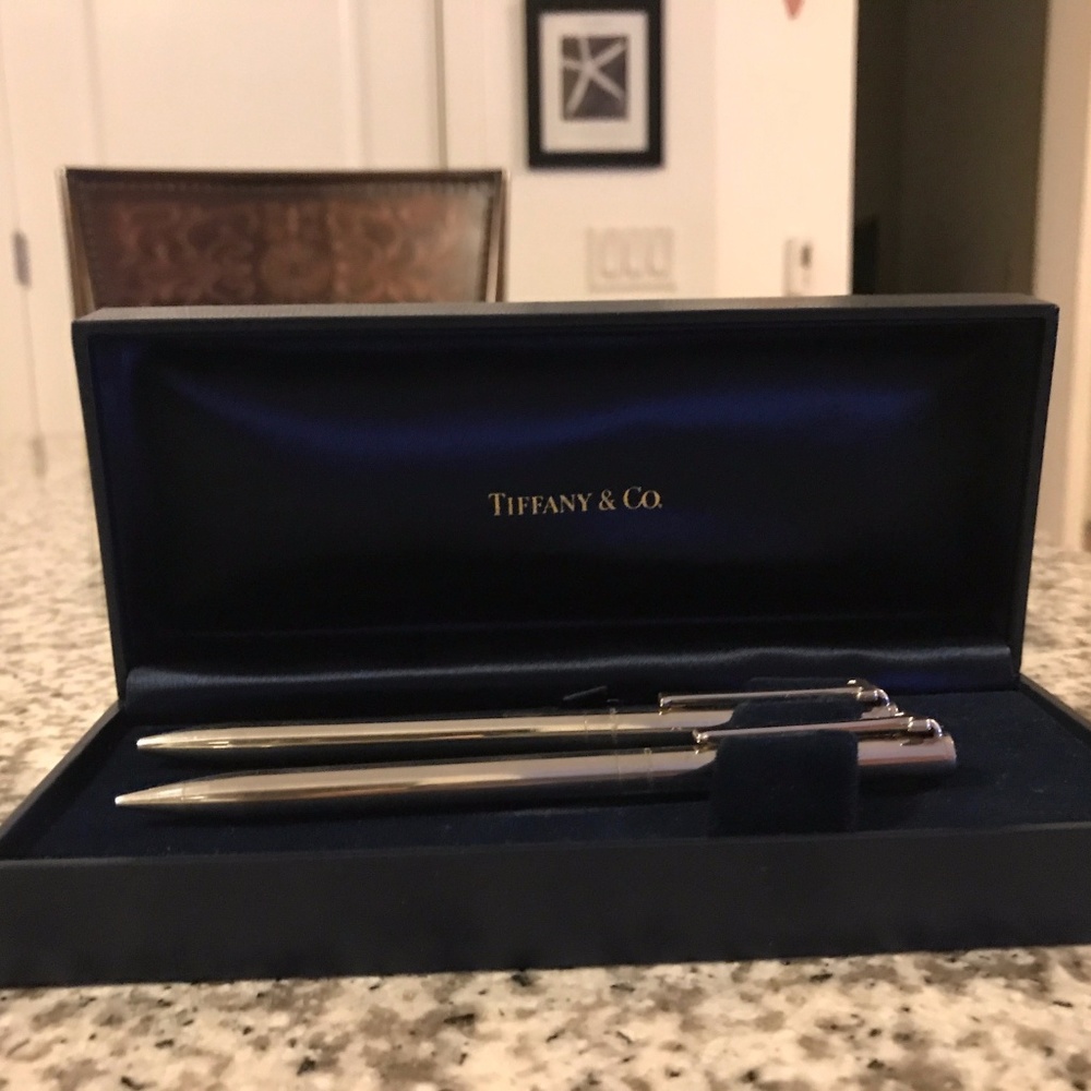 Vintage Tiffany Co Sterling Silver Pen and Pencil