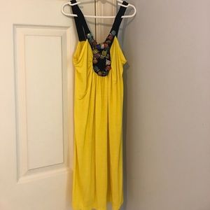 Yellow dress