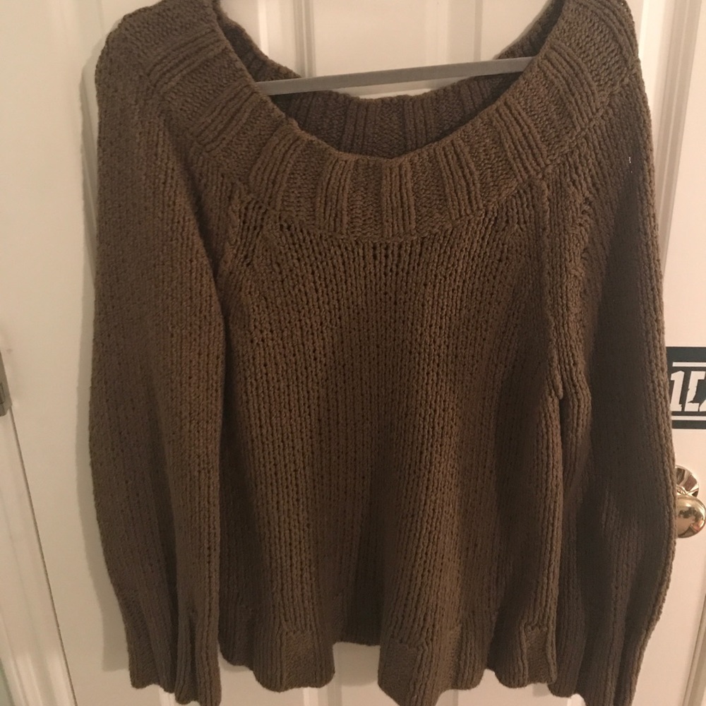 Free People off the shoulder sweater
