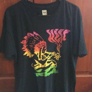 Huf navy graphic tee