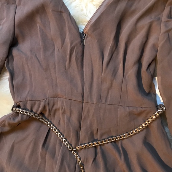 Tan Flowy Romper - Picture 8 of 8