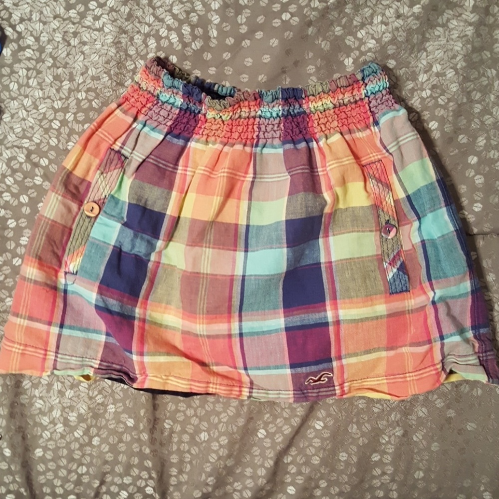 Hollister Plaid Skirt