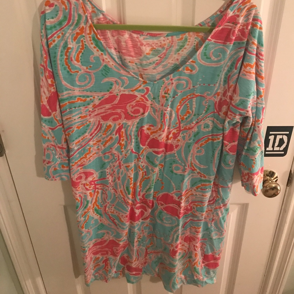 Lilly Pulitzer tshirt dress