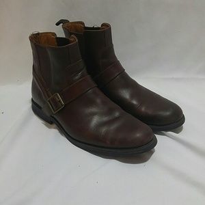 Johnston & Murphy Red Sheepskin Pull-on Boots