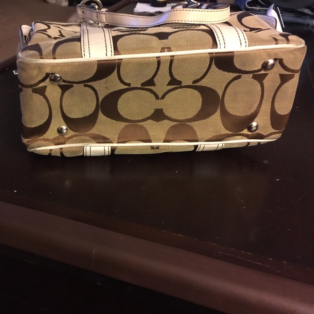 Monogram Signature Coach Tote - Picture 5 of 8