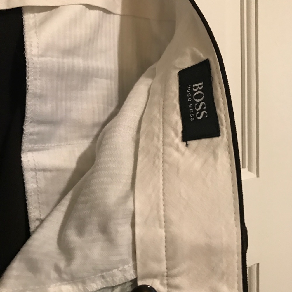 Hugo Boss brown dress pants