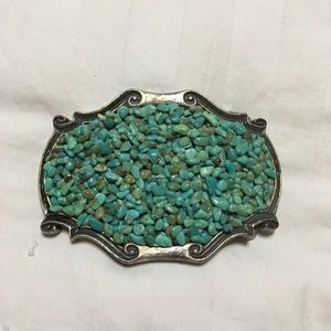 Tourquise Belt Buckle