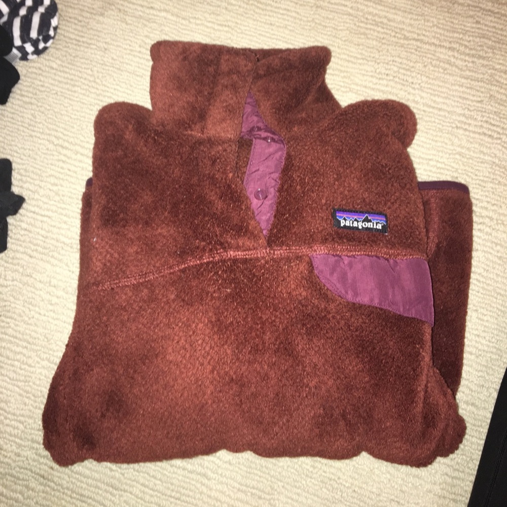Patagonia snap T fleece pullover