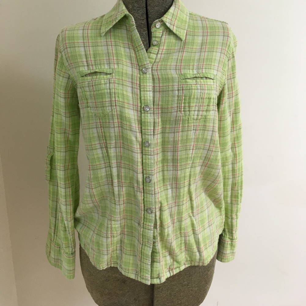 Eddie Bauer Linen Shirt