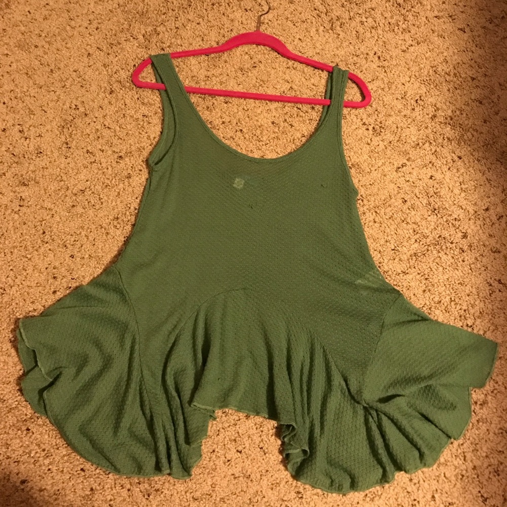 Green top.