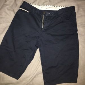 Vans navy blue shorts