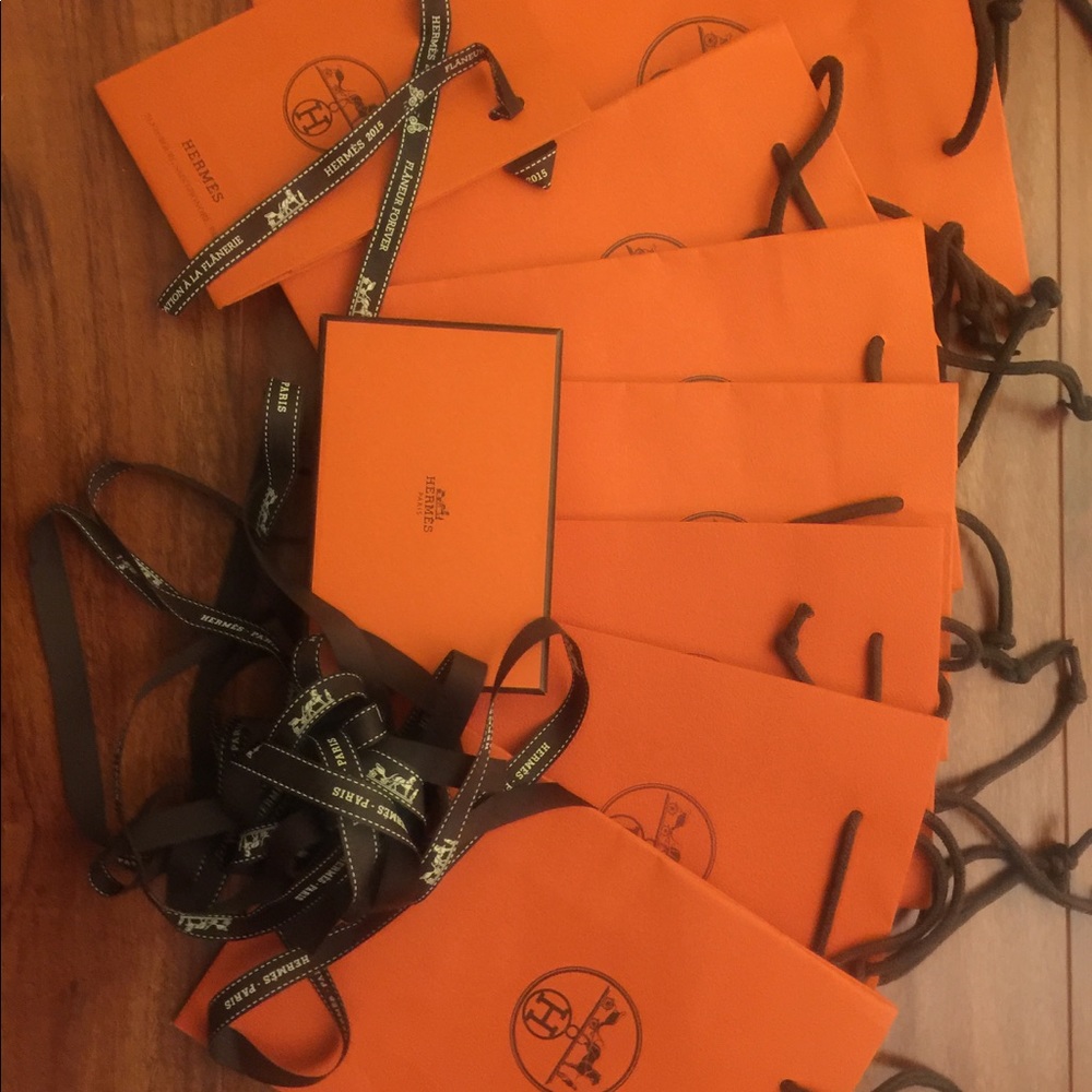 Hermes Cartier Chanel packagings