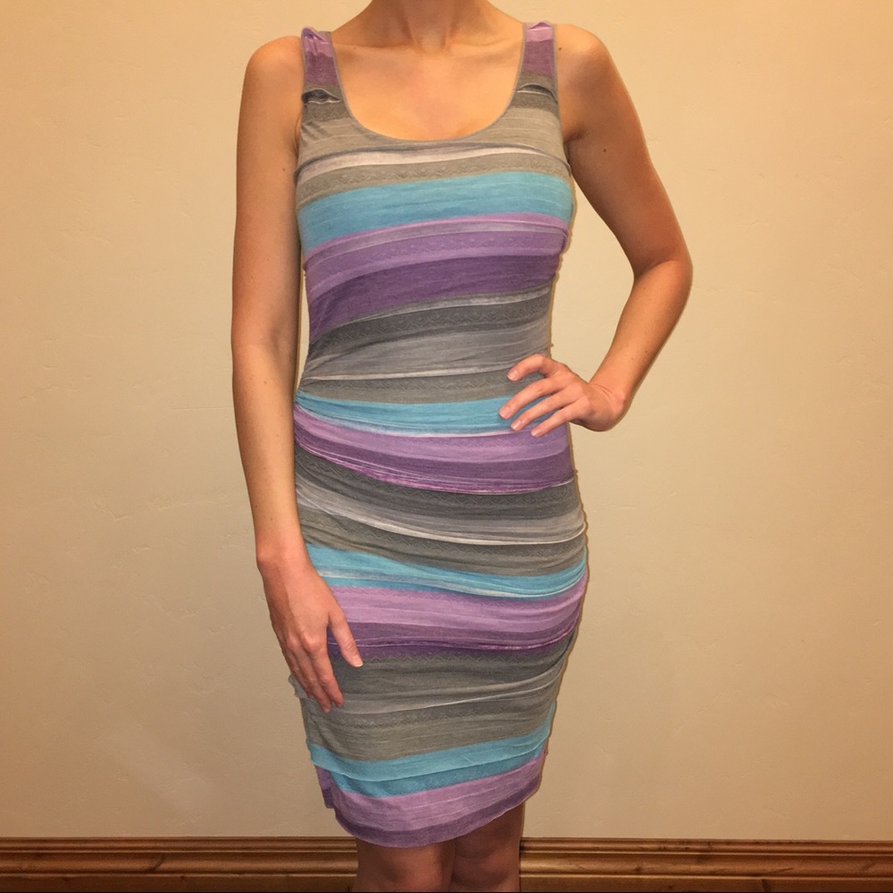 Striped Bodycon Dress