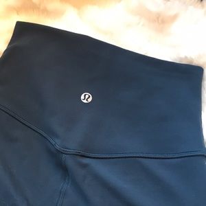 Lululemon Blue Align Crop Size 2
