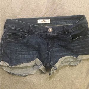 Hollister Low Rise Denim Shorts