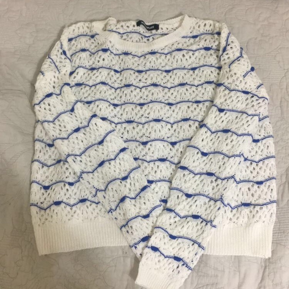 Knit sweater (crop)