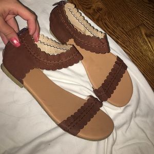 Sandals, Never worn.