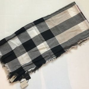 burberry cotton scarf