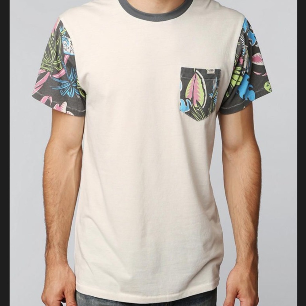 Vans floral pocket shirt