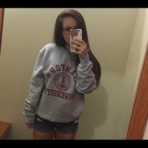 Stanford champion crew neck sweatshirt